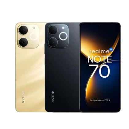 Smartphone Celular Realme Note 70 256GB/8GB 128GB/4GB Ram 6.74