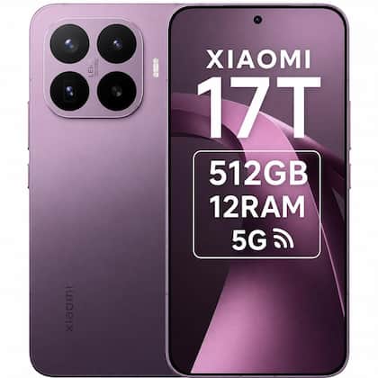 Smartphone Celular Xiaomi 17T 5G 512GB, 12GB RAM, Câmera 50 MP, NFC, Android, Bateria de 6500mAh