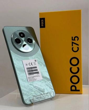 Smartphone Celular Xiaomi POCO C75 NFC 120Hz 128GB 6GB câmera