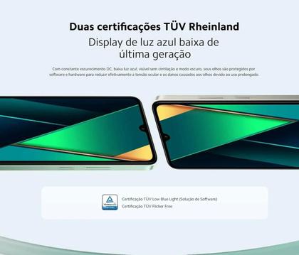 Imagem de Smartphone Celular Xiaomi POCO C75 NFC 120Hz 256GB 8GB câmera tripla 50MP 8MP tela 6.88 120Hz Aparelho Top 1 Custo benefício Garantia 12 Meses Oficial