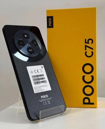Imagem de Smartphone Celular Xiaomi POCO C75 NFC 120Hz 256GB 8GB câmera tripla 50MP 8MP tela 6.88 120Hz Aparelho Top 1 Custo benefício Garantia 12 Meses Oficial