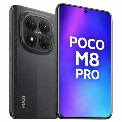 Smartphone Celular Xiaomi POCO M8 Pro 5G 256GB, 8GB RAM, Dual SIM