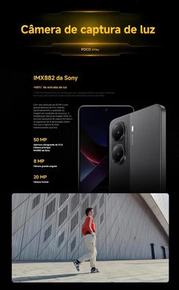 Imagem de Smartphone Celular Xiaomi POCO X7 PRO 5G 256GB 8GB Lançamento NFC tela Amoled 120 Hz Câmera tripla 4K Premium Top proteção IP68 Bateria 6000mhA 90W