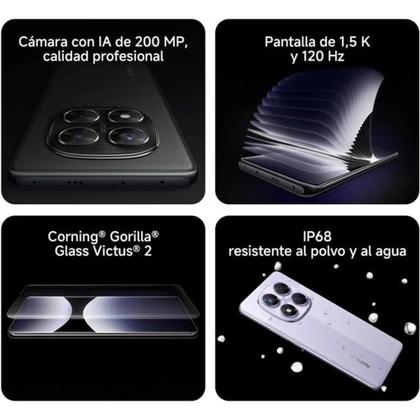 Imagem de Smartphone Celular Xiaomi Redmi Note 14 PRO 5G 256GB 8GB Câmera 200MP Tela AMOLED 120Hz Turbo 45W