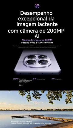 Imagem de Smartphone Celular Xiaomi Redmi Note 14 PRO 5G 512GB 12GB NFC Câmera tripla 200MP 4K Tela AMOLED 120Hz Aparelho Premium com IA Carregador 45W Dolby