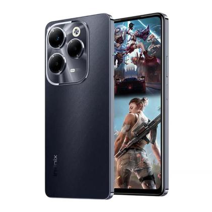 Imagem de Smartphone Desbloqueado Gamer Infinix Hot 40 Pro 4G Preto 256GB/8GB RAM Camera 108MPx