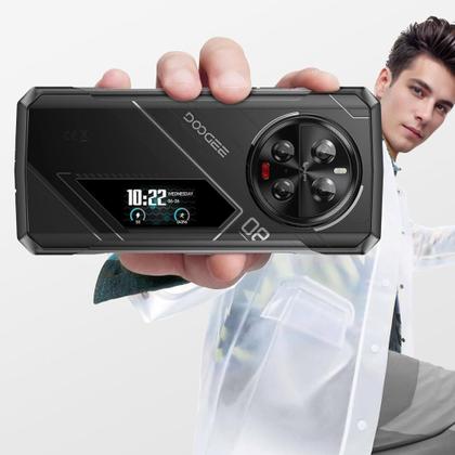 Imagem de Smartphone DOOGEE V40 Pro 5G NFC 36Gb Ram 512Gb com Bateria 8680mAh