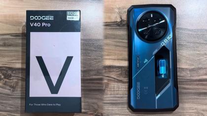 Imagem de Smartphone DOOGEE V40 Pro 5G NFC 36Gb Ram 512Gb com Bateria 8680mAh