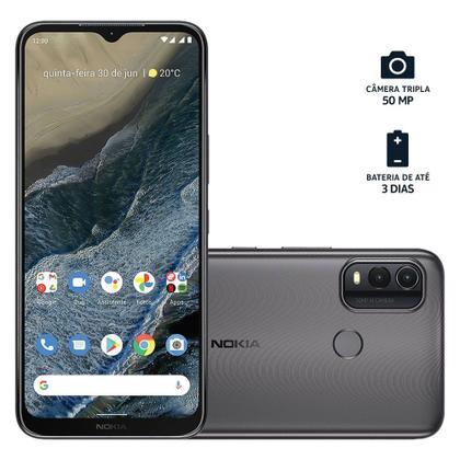 Smartphone G11 Plus 4G 6.52 Polegadas Octa Core 128GB 3GB NK095