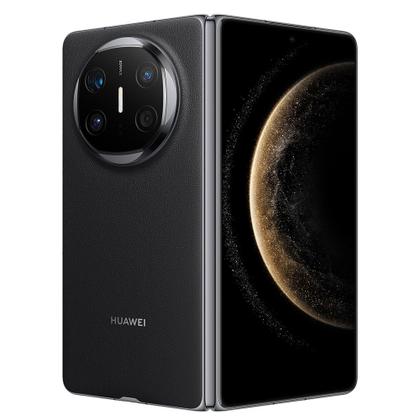 Imagem de Smartphone Huawei Mate X6 4G Preto, 512GB, 12GB RAM e Câmera Quádrupla de 50MP + 40MP + 48MP + 1,5 MP