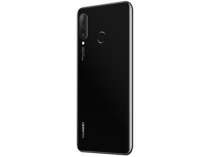 Smartphone Huawei P30 Lite 128GB Preto 4G - 4GB RAM Tela 6,15” Câm