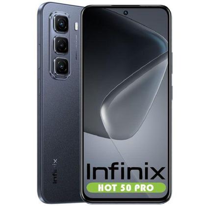 Imagem de Smartphone Infinix HOT 50 Pro NFC Dual SIM de 256GB 16GB RAM  Sleek Black