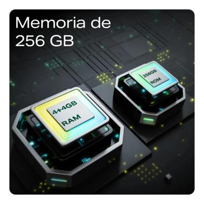 Imagem de Smartphone Infinix HOT 60i Dual Chip 4G Tela 6,7 Pol 256GB de Armazenamento 4+4GB RAM