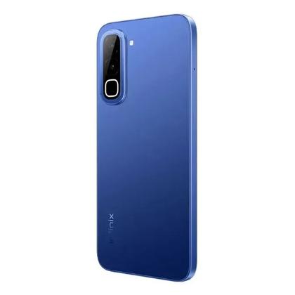 Imagem de Smartphone Infinix Hot 70 Dual SIM 4GB RAM 256GB 4G Tela 6.78 120Hz Câmera 50MP Bateria 5600mAh Azul