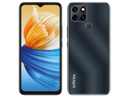 Imagem de Smartphone Infinix Smart 6 64GB Preto 4G 2GB RAM 6,52” Câm. Dupla + Selfie 5MP Dual Chi