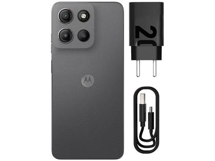 Imagem de Smartphone Moto G15, 256GB, Tela 6.7", Câmera Traseira 50MP + 5MP, Grafite, MOTOROLA MOTOROLA