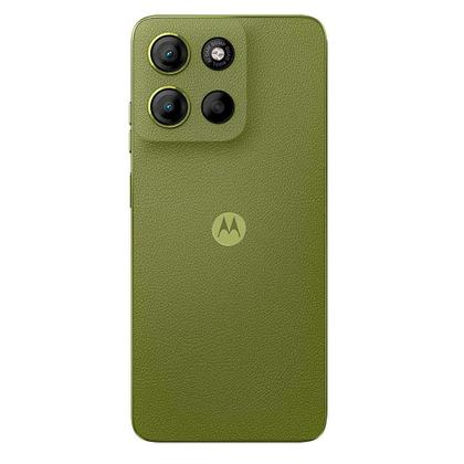 Smartphone Moto G15 256GB Verde Vegan Leather Tela 6.7 Câmera Dupla 50MP Selfie 8MP Dual Chip Android 15 Motorola Imagem de Smartphone Moto G15 256GB Verde Vegan Leather Tela 6.7 Câmera Dupla 50MP Selfie 8MP Dual Chip Android 15 Motorola