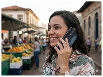 Imagem de Smartphone Motorola Edge 20 128GB Preto 5G 8GB RAM Tela 6,7” Câm. Tripla + Selfie 32M