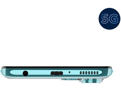 Imagem de Smartphone Motorola Edge 20 Lite 128GB Verde 5G 6GB RAM Tela 6,7” Câm. Tripla + Selfie 32MP