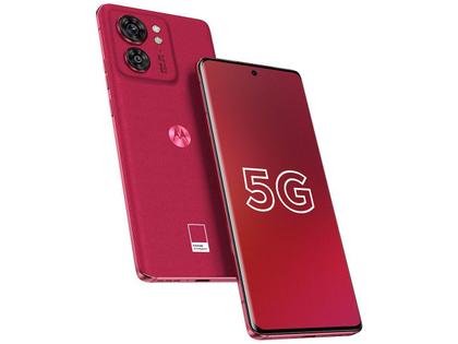 Imagem de Smartphone Motorola Edge 40 256GB Magenta 5G Dimensity Octa-Core 8GB RAM 6,55" Câm. Dupla + Selfie 32MP