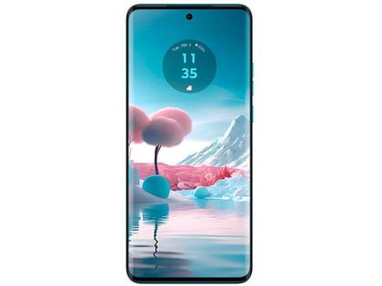 Imagem de Smartphone Motorola Edge 40 Neo 256GB Caneel Bay 5G 8GB RAM 6,55" Câm. Dupla + Selfie 32MP Dual Chip