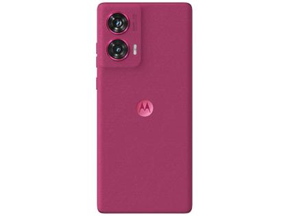 Imagem de Smartphone Motorola Edge 50 Fusion 256GB Pink Vegan Suede 5G 16GB RAM 6,7" Câmera Sony Dupla Selfie 32MP Dual Chip