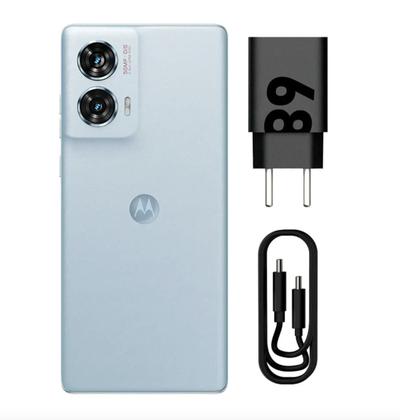 Imagem de Smartphone Motorola Edge 50 Fusion 5G 256GB 8GB RAM + 8GB RAM Boost - Light Blue