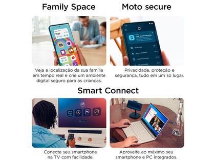 Imagem de Smartphone Motorola EDGE 50 Fusion Azul 5G 256GB PB1W0000BR - PB1W0000BR