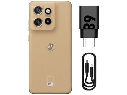 Imagem de Smartphone Motorola Edge 50 Neo 256GB Latte (Marrom) 5G 8GB RAM 6,4" Câm. Tripla + Selfie 32MP