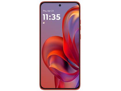 Imagem de Smartphone Motorola Edge 50 Neo 256GB Poinciana (Vermelho) 5G 8GB RAM 6,4" Câm. Tripla + Selfie 32MP