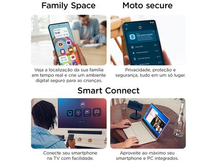 Imagem de Smartphone Motorola Edge 50 Neo 256GB Poinciana (Vermelho) 5G 8GB RAM 6,4" Câm. Tripla + Selfie 32MP