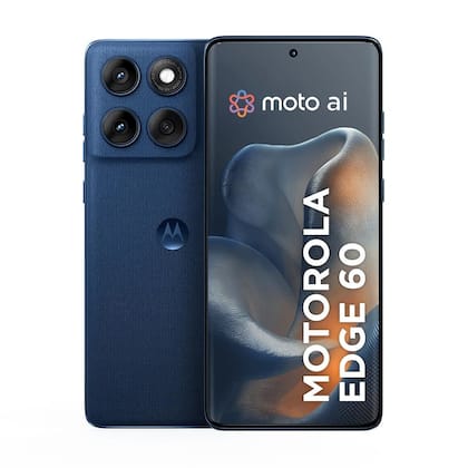 Smartphone Motorola Edge 60 5G 512GB, 12GB RAM, 12GB Ram Boost, Tela QuadCurve, moto AI, 50MP Sony Camera...