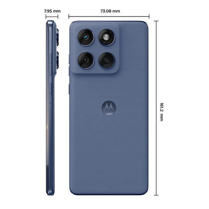 Imagem de Smartphone Motorola Edge 60 Fusion 256Gb Dual Chip 5G Tela 6.7" Câmera Tripla 50MP+50MP+10MP Cinza