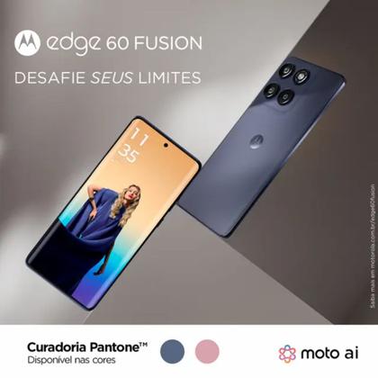 Imagem de Smartphone Motorola Edge 60 Fusion 5G 6.7 Octa Core 256GB 8GB Câmera Dupla