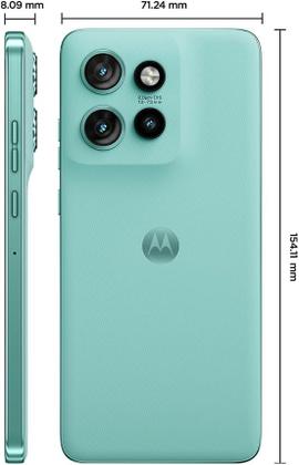 Imagem de Smartphone Motorola Edge 60 Neo 5G - 256GB 24GB (12GB RAM + 12GB Ram Boost) 50MP Sony Camera Moto AI e tela 1.5K Super HD - Menta