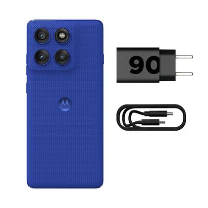 Imagem de Smartphone Motorola Edge 60 PRO 5G, 256GB, 12GB RAM, 12GB Ram Boost, Tela QuadCurve, moto AI, 50MP Sony Camera ultrarresistencia militar IP68 e IP69
