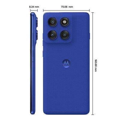Imagem de Smartphone Motorola Edge 60 PRO 5G, 256GB, 12GB RAM, 12GB Ram Boost, Tela QuadCurve, moto AI, 50MP Sony Camera ultrarresistencia militar IP68 e IP69