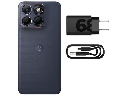 Imagem de Smartphone Motorola Edge 70 Fusion 5G 256GB 24GB (8GB RAM + 16GB RAM Boost) Câmera 50MP Sony Lytia 710 Tela 1.5K Extreme Amoled 144Hz