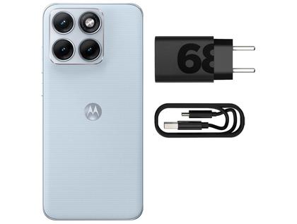 Imagem de Smartphone Motorola Edge 70 Fusion 5G 256GB 24GB (8GB RAM + 16GB RAM Boost) Câmera 50MP Sony Lytia 710 Tela 1.5K Extreme Amoled 144Hz