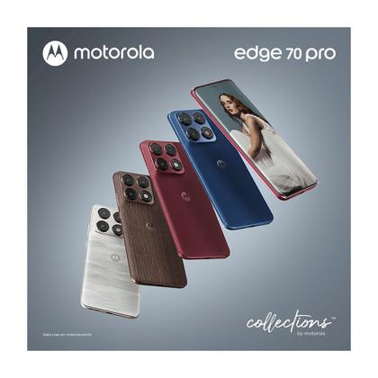 Imagem de Smartphone Motorola Edge 70 PRO 5G 512GB 24GB, 12GB RAM, 12GB Ram Boost, 4 câmeras de 50MP, Tela 1.5K extreme AMOLED 144Hz,Bateria 6500 mAh, IP68/IP69
