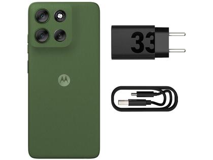 Imagem de Smartphone Motorola G56 256GB Verde 5G 8GB de RAM 6,7" Full HD+ Câm. Dupla + Selfie 32MP
