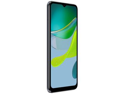 Imagem de Smartphone Motorola Moto E13 64GB Grafite 4G Octa-Core 4GB RAM 6,5" Câm. 13MP + Selfie 5MP Dual Chip