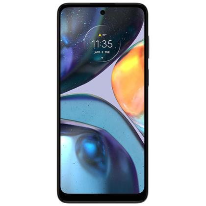 Imagem de Smartphone Motorola Moto E22 128GB Preto 4G 4GB RAM 6,5" Câm. Dupla + Selfie 5MP Dual Chip