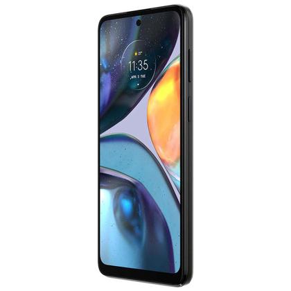 Imagem de Smartphone Motorola Moto E22 128GB Preto 4G 4GB RAM 6,5" Câm. Dupla + Selfie 5MP Dual Chip