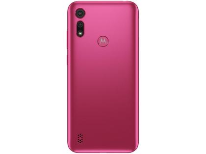 Imagem de Smartphone Motorola Moto E6i 32GB Pink 4G 2GB RAM Tela 6,1” Câm. Dupla + Selfie 5MP