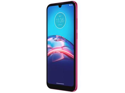 Smartphone Motorola Moto E6i 32GB Pink 4G 2GB RAM Tela 6,1” Câm. Dupla + Selfie 5MP Imagem de Smartphone Motorola Moto E6i 32GB Pink 4G 2GB RAM Tela 6,1” Câm. Dupla + Selfie 5MP