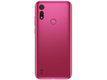 Smartphone Motorola Moto E6i 32GB Pink 4G 2GB RAM Tela 6,1” Câm. Dupla + Selfie 5MP Imagem de Smartphone Motorola Moto E6i 32GB Pink 4G 2GB RAM Tela 6,1” Câm. Dupla + Selfie 5MP