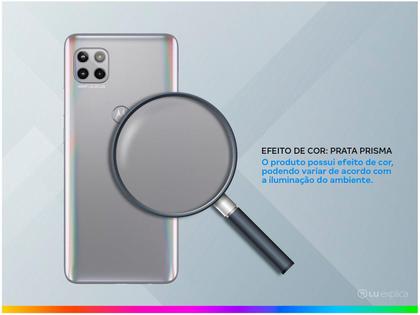 Imagem de Smartphone Motorola Moto G 5G 128GB Prata Prisma Octa-Core 6GB RAM 6,7” Câm. Tripla + Selfie 16MP