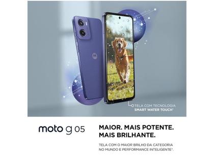 Imagem de Smartphone Motorola Moto G05 128GB Cinza 4G 4GB RAM 6,7" 50MP Selfie 8MP