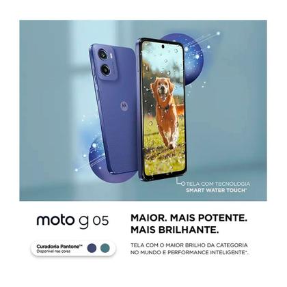 Imagem de Smartphone Motorola Moto G05 4G 128GB 4GB Bateria 5.200 mAh